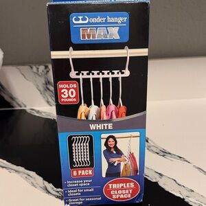 Space-Saving Hanger - 6 Pack